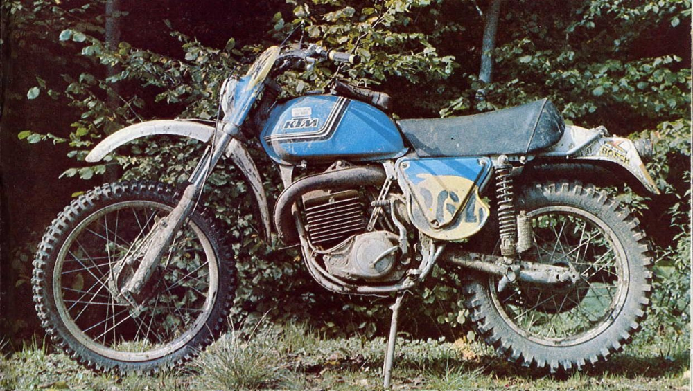 Rénovation KTM 250 ISDT 1976 du plat pays