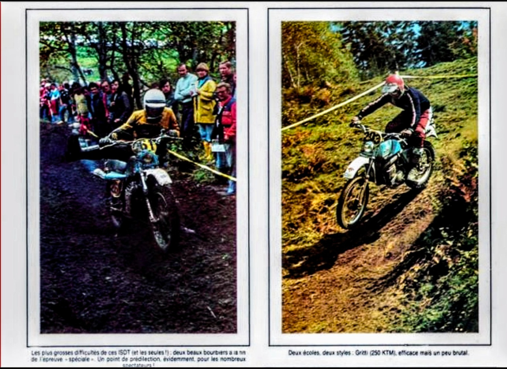 Rénovation KTM 250 ISDT 1976 du plat pays
