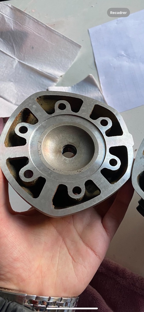 Restauration 125 GS 1987 ,question culasse