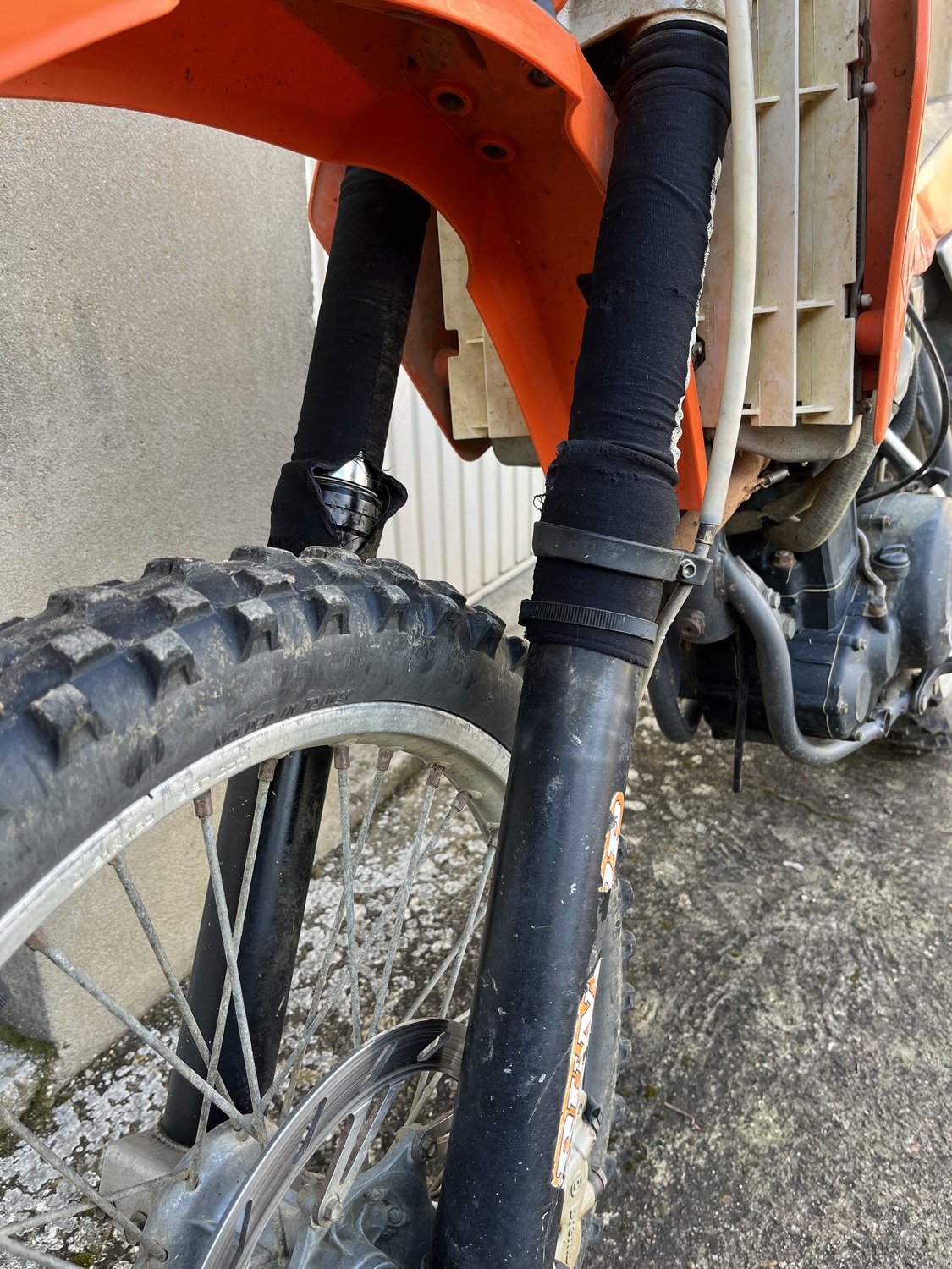 Révision fourche ktm 400 lc4 1998