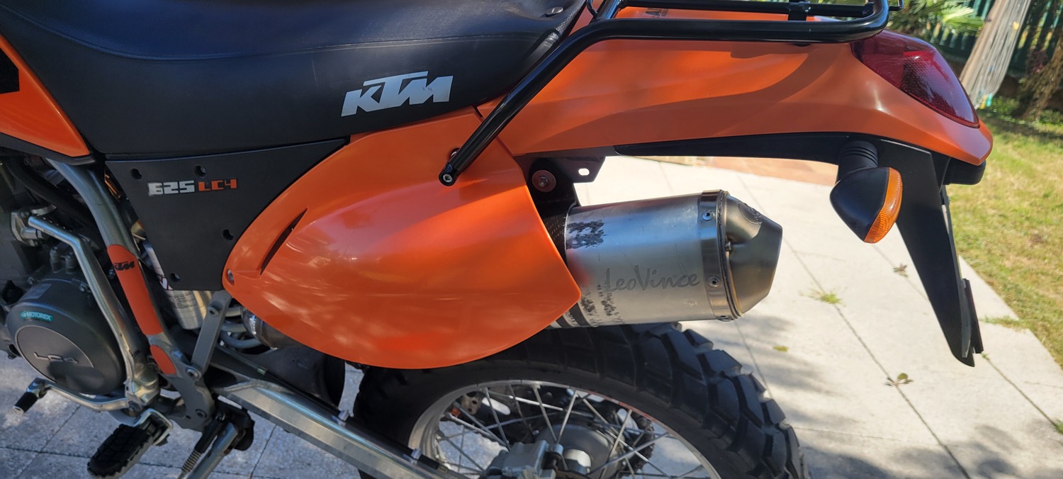 Petit travaux ktm 625 sxc 2007