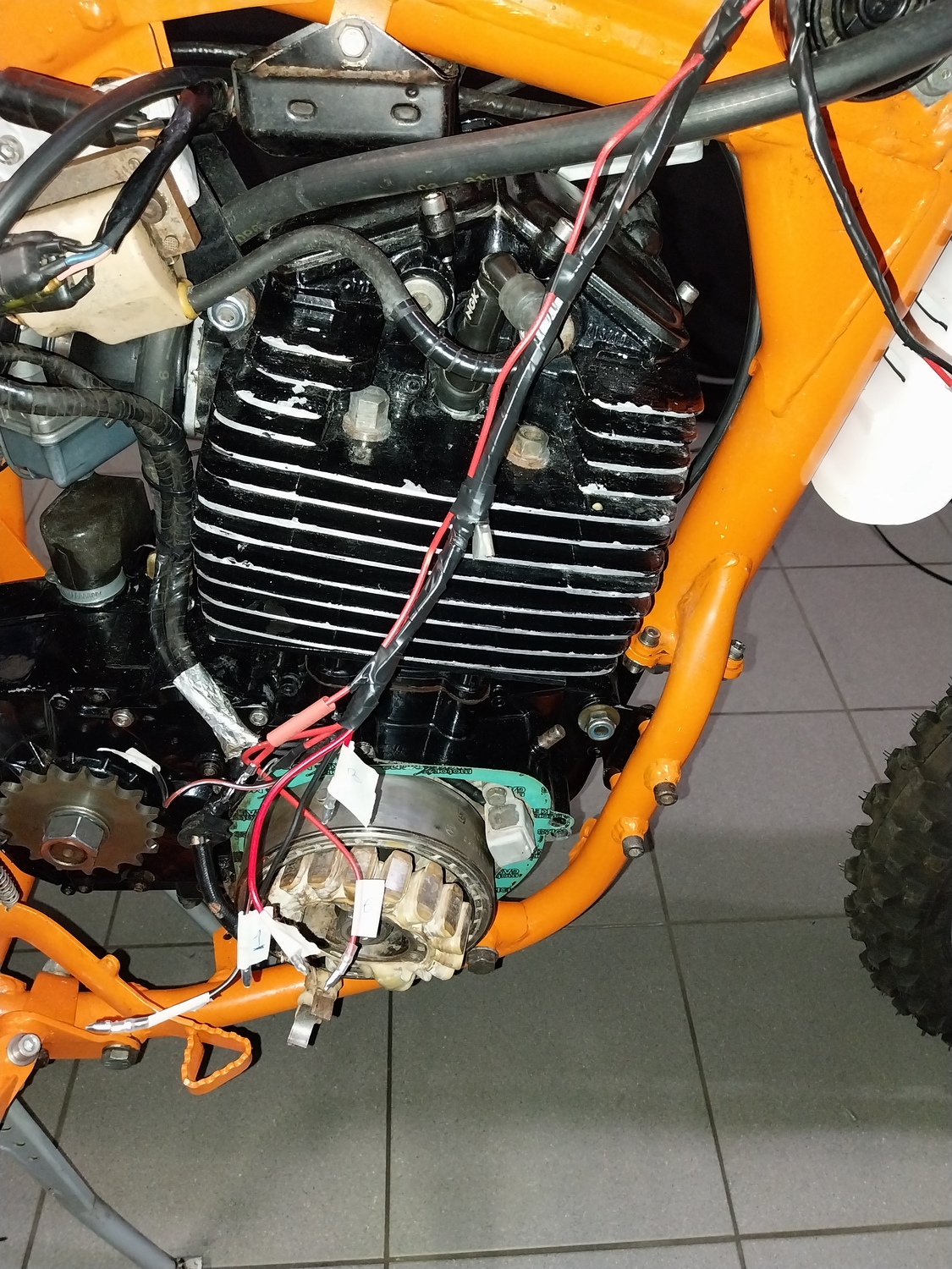 Demande d'informations KTM 504 Rotax