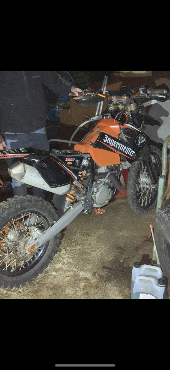 Appele l'aide 450 exc f 2007