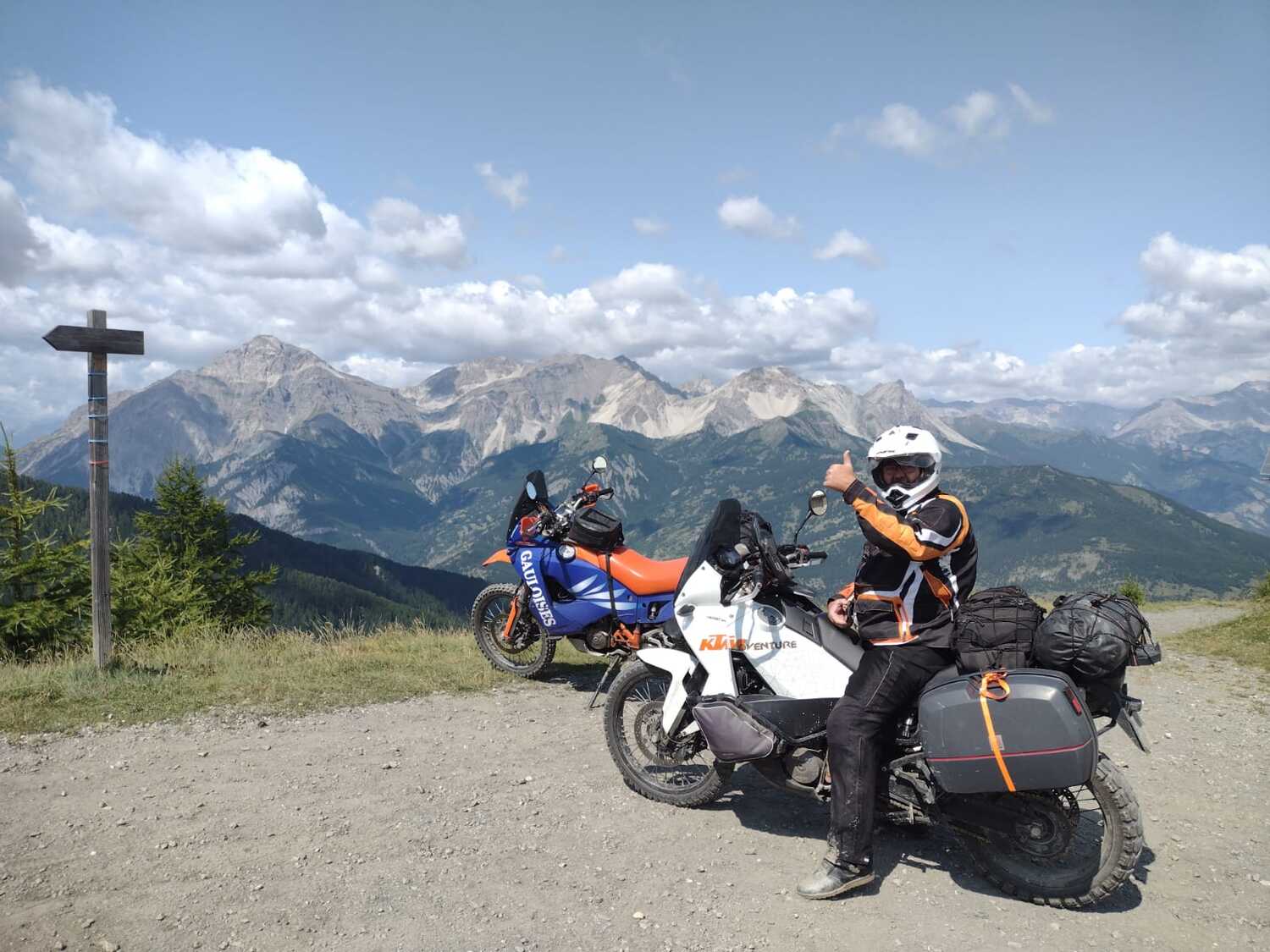 Faire du rallye en 350 excf